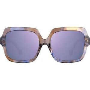 Zenni kids sunglass retro summer blue lens funky brown pool vacation outdoor OS
